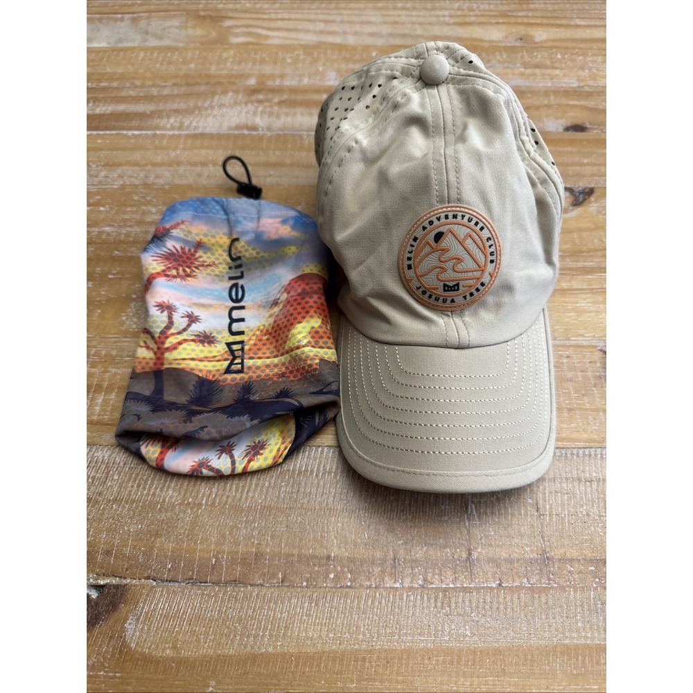 Melin Limited Edition 2022 Adventure Club Joshua Tree Hat Hydro Pace Sand Nwot